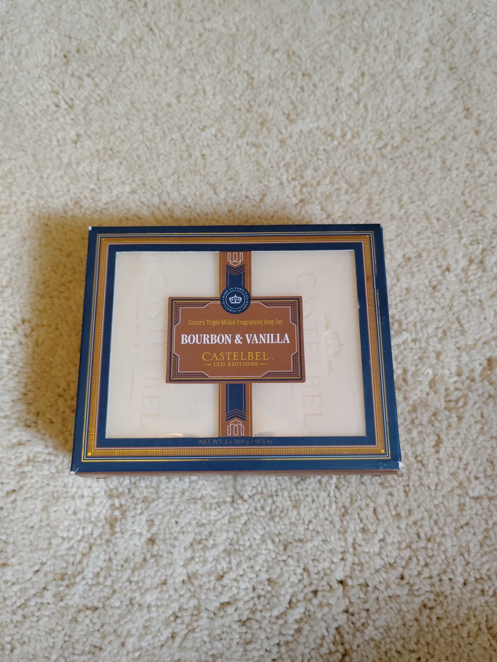 Bourbon & Vanilla Luxury Triple-Milled Soap Set